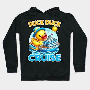 Duck Cruise Funny Family Cruising gift for boys girls kids Hoodie